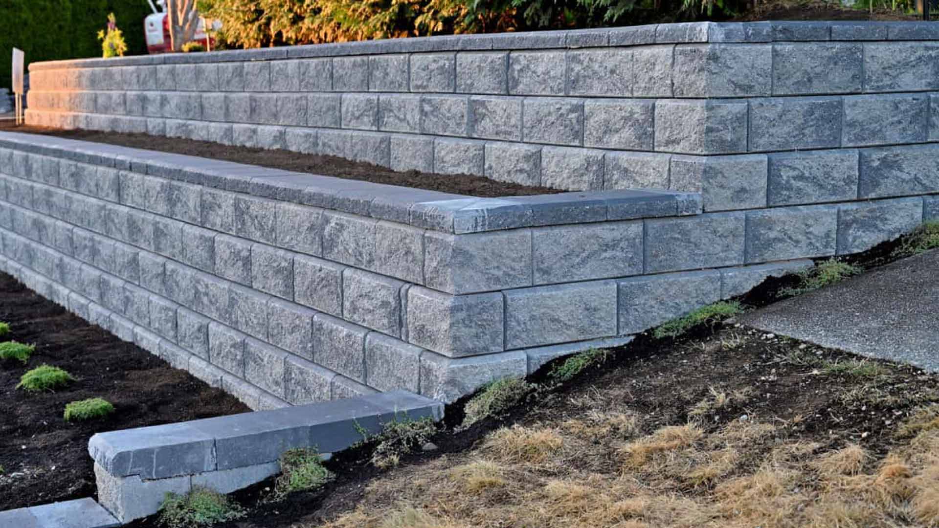 What are retaining walls?