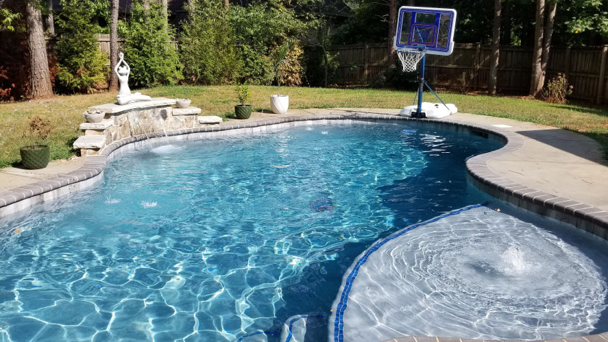 What conditions are required for the design of a pool?
